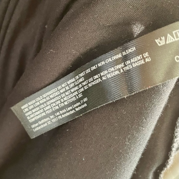 Free People Tie-Neck/Button Front Linen Dress NWOT! - Picture 9 of 9